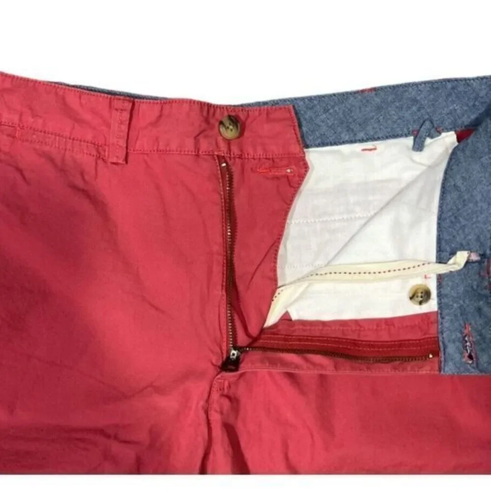 Polo‎ Ralph Lauren Shorts Men size 32 Relaxed Fit Flat Front Casual Cotton Coral